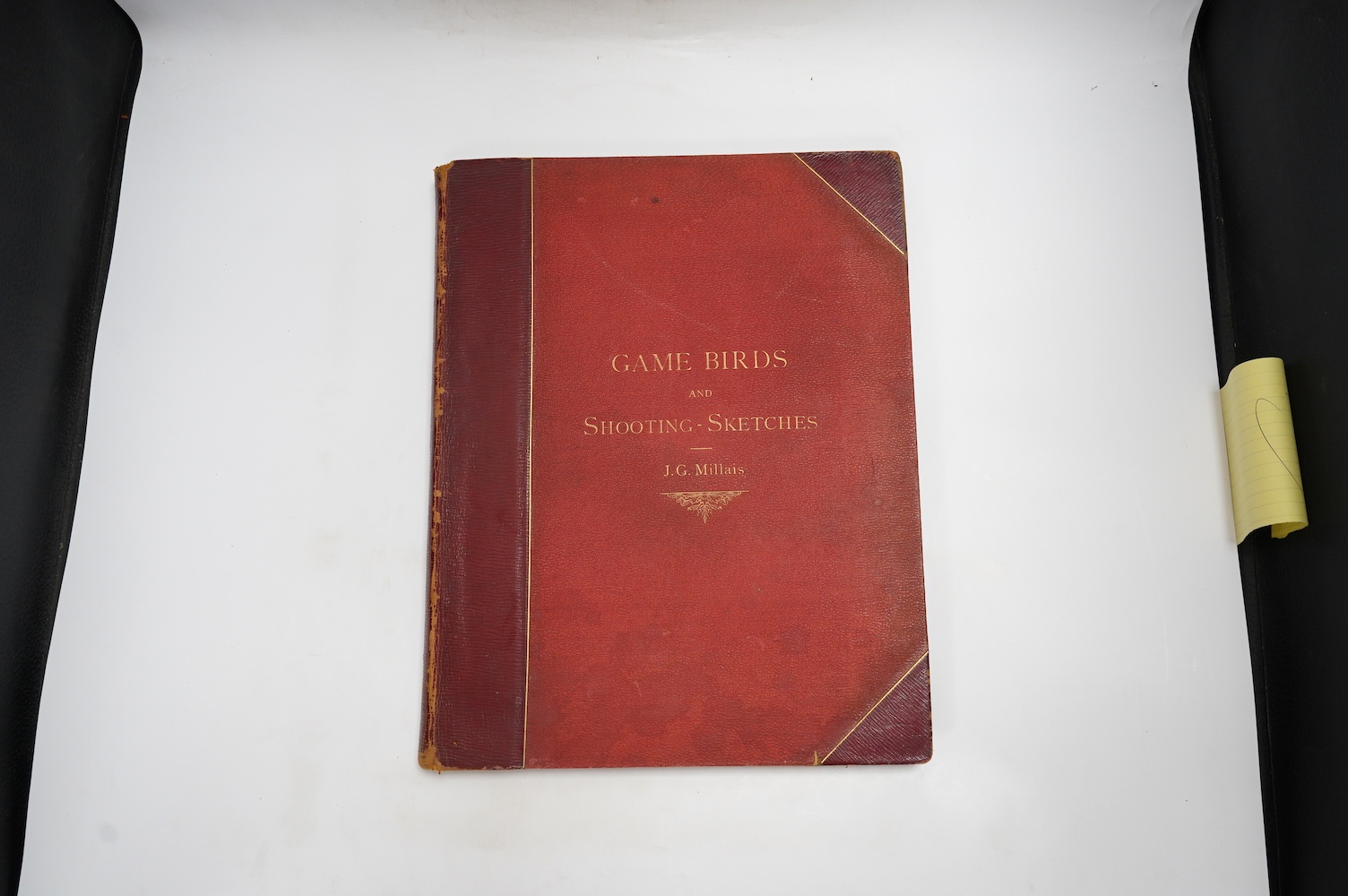 Millais, John Guille - Game Birds and Shooting - Sketches ... port. frontis. (Thomas Bewick), 15 coloured and 18 autotype plates (with guards), num. text illus.; original red half morocco and cloth, gilt lettered upper b